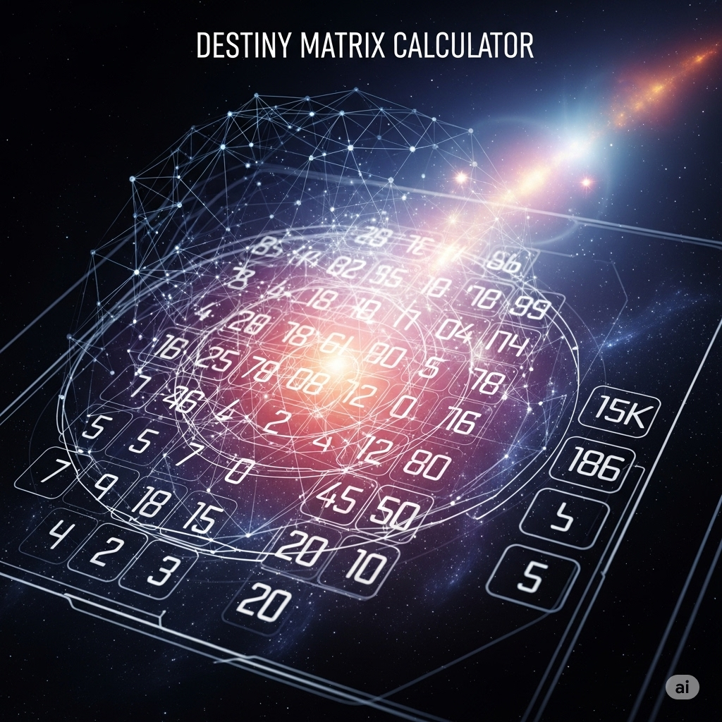 destiny matrix calculator, Destiny matrix calculator chart